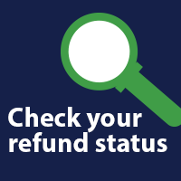 Check the status of your refund